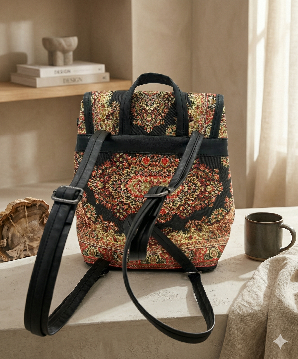 Teppichornament Rucksack